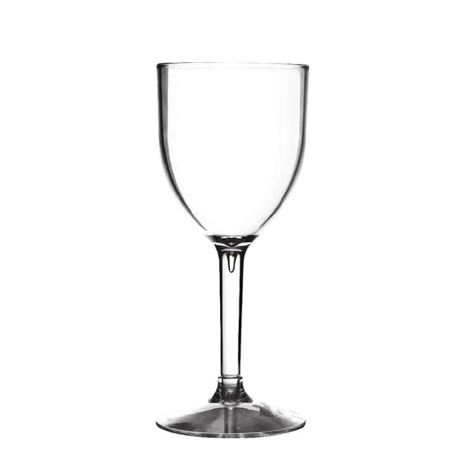 Polycarbonate Wine Glasses 190ml (50 Pack) • PAS-GD994