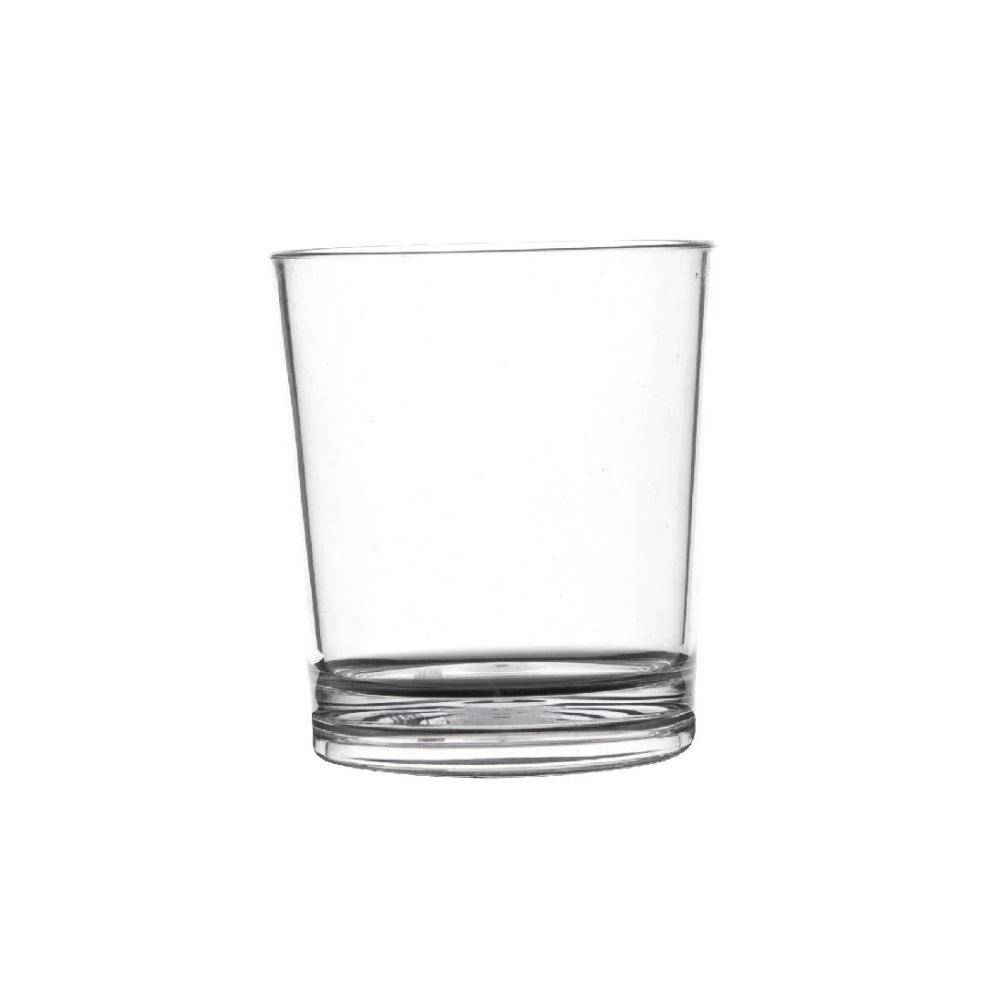 Polycarbonate Whiskey Glasses 230ml (50 Pack) • PAS-GD998