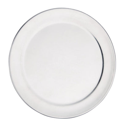 Vogue Aluminium Pizza Tray Wide Rim 255mm • PAS-GE197