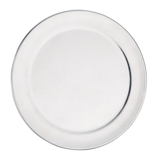 Vogue Aluminium Pizza Tray Wide Rim 255mm • PAS-GE197