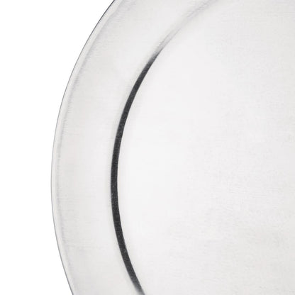 Vogue Aluminium Pizza Tray Wide Rim 255mm • PAS-GE197
