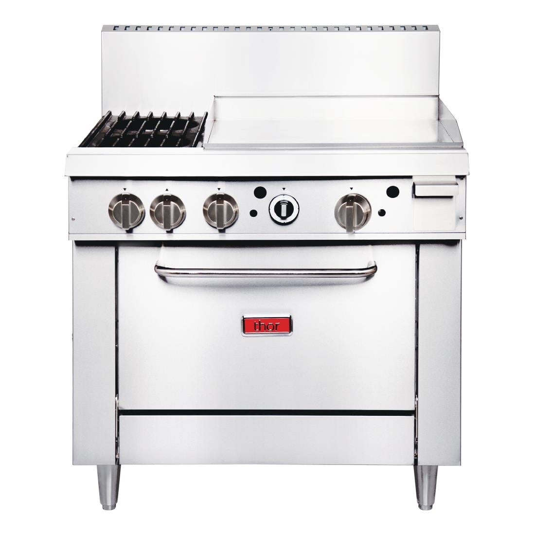 Thor 2 Burner Gas Oven Range with Griddle Plate TR-2F-G24F • PAS-P_GE543