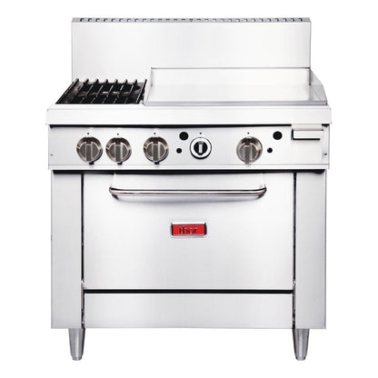 Thor 2 Burner Gas Oven Range with Griddle Plate TR-2F-G24F • PAS-P_GE543