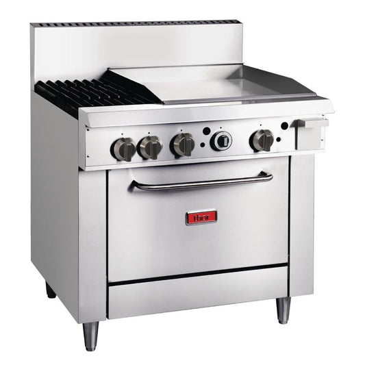 Thor 2 Burner Gas Oven Range with Griddle Plate TR-2F-G24F • PAS-P_GE543