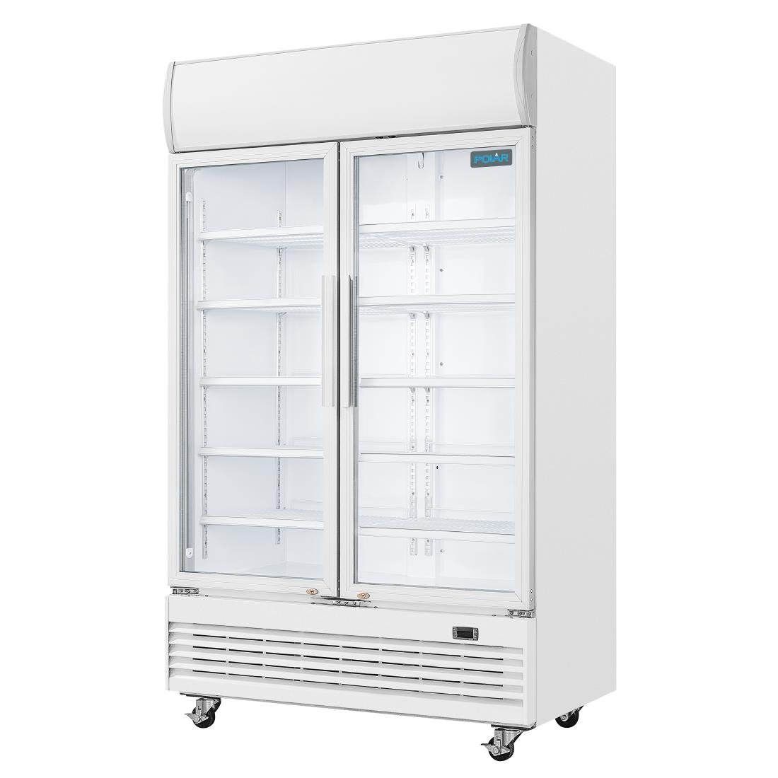 Polar G-Series Upright Display Cooler with Light Box 950Ltr • PAS-GE580-A