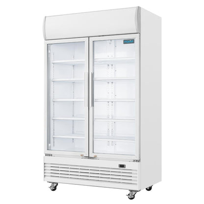 Polar G-Series Upright Display Cooler with Light Box 950Ltr • PAS-GE580-A