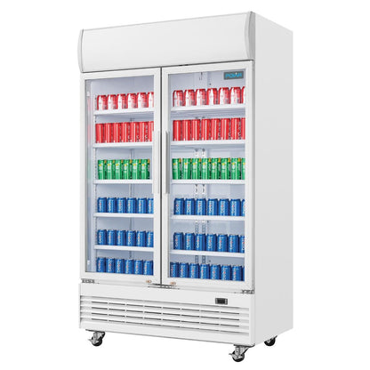 Polar G-Series Upright Display Cooler with Light Box 950Ltr • PAS-GE580-A