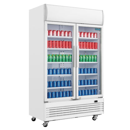 Polar G-Series Upright Display Cooler with Light Box 950Ltr • PAS-GE580-A