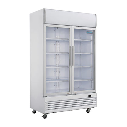 Polar G-Series Upright Display Cooler with Light Box 950Ltr • PAS-GE580-A