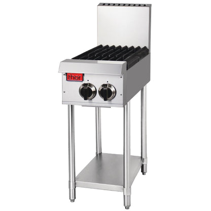 Thor 12" Gas Hob 2 Open Burners Safety Valve w/Flame Failure Protect TR-HP212F • PAS-GE756-P