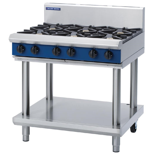 Blue Seal by Moffat 6 Open Burner Gas Cooktop G516DLS • PAS-P_GE832
