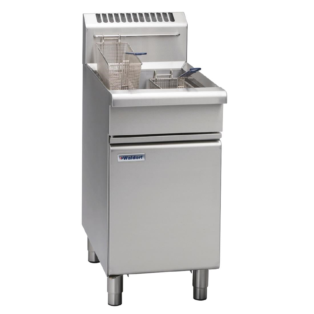 Waldorf by Moffat Freestanding Single Pan Gas Deep Fryer 20Ltr FN8120G • PAS-P_GE852