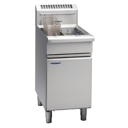 Waldorf by Moffat Freestanding Twin Pan Gas Deep Fryer 26Ltr FN8226G • PAS-P_GE855