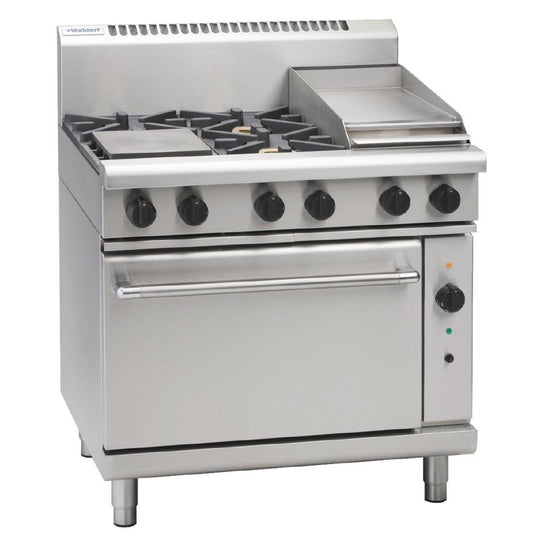 Waldorf by Moffat 4 Burner Natural Gas Oven Range with Griddle Plate RN8613GC • PAS-GE873-N