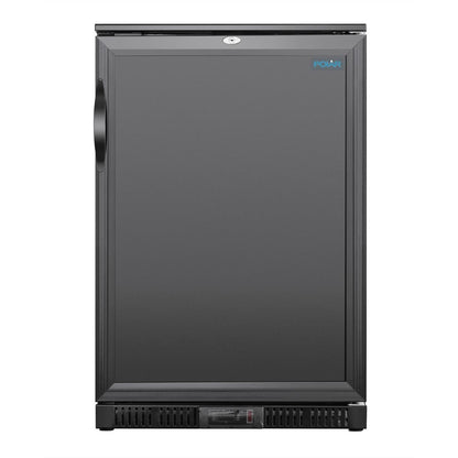 Polar G-series 850mm Single Door Back Bar Cooler Solid Door 128 Ltr • PAS-GE997-A