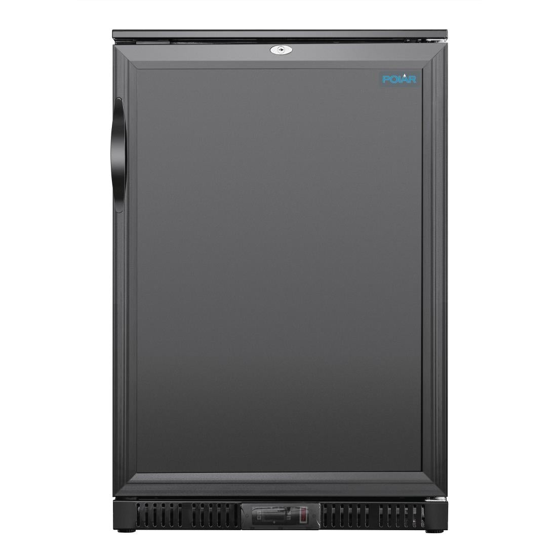 Polar G-series 850mm Single Door Back Bar Cooler Solid Door 128 Ltr • PAS-GE997-A