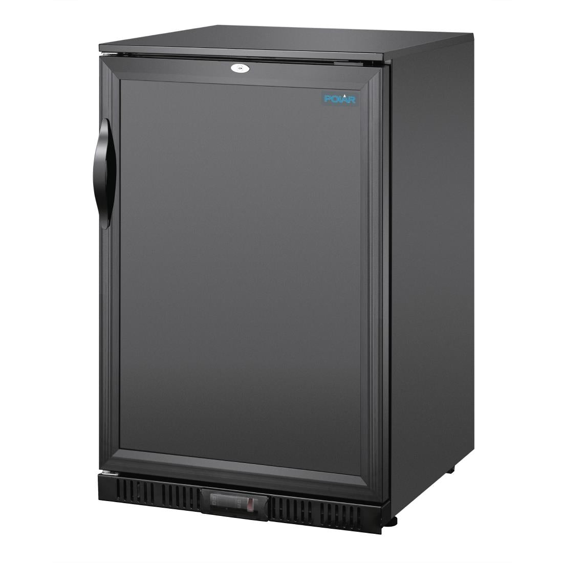 Polar G-series 850mm Single Door Back Bar Cooler Solid Door 128 Ltr • PAS-GE997-A