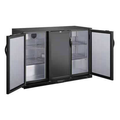 Polar G-series 850mm Triple Door Back Bar Cooler Solid Door 320 Ltr • PAS-GE999-A