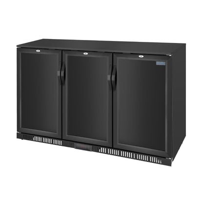 Polar G-series 850mm Triple Door Back Bar Cooler Solid Door 320 Ltr • PAS-GE999-A