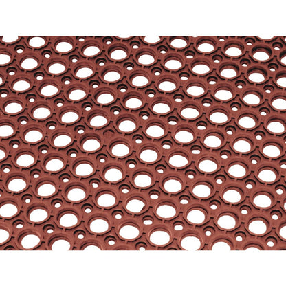 Jantex Rubber Grease-resistant Anti-Fatigue Mat Red - 1500 x 900mm • PAS-GF017