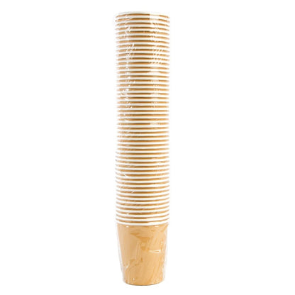 Fiesta Recyclable Hot Cup Single Wall Kraft 225ml (1000 Pack) (Pack of 1000) • PAS-GF030