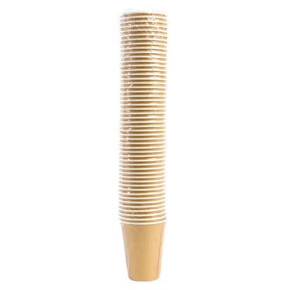 Fiesta Recyclable Hot Cup Single Wall Kraft 340ml (1000 Pack) (Pack Quantity: 1000) • PAS-GF032