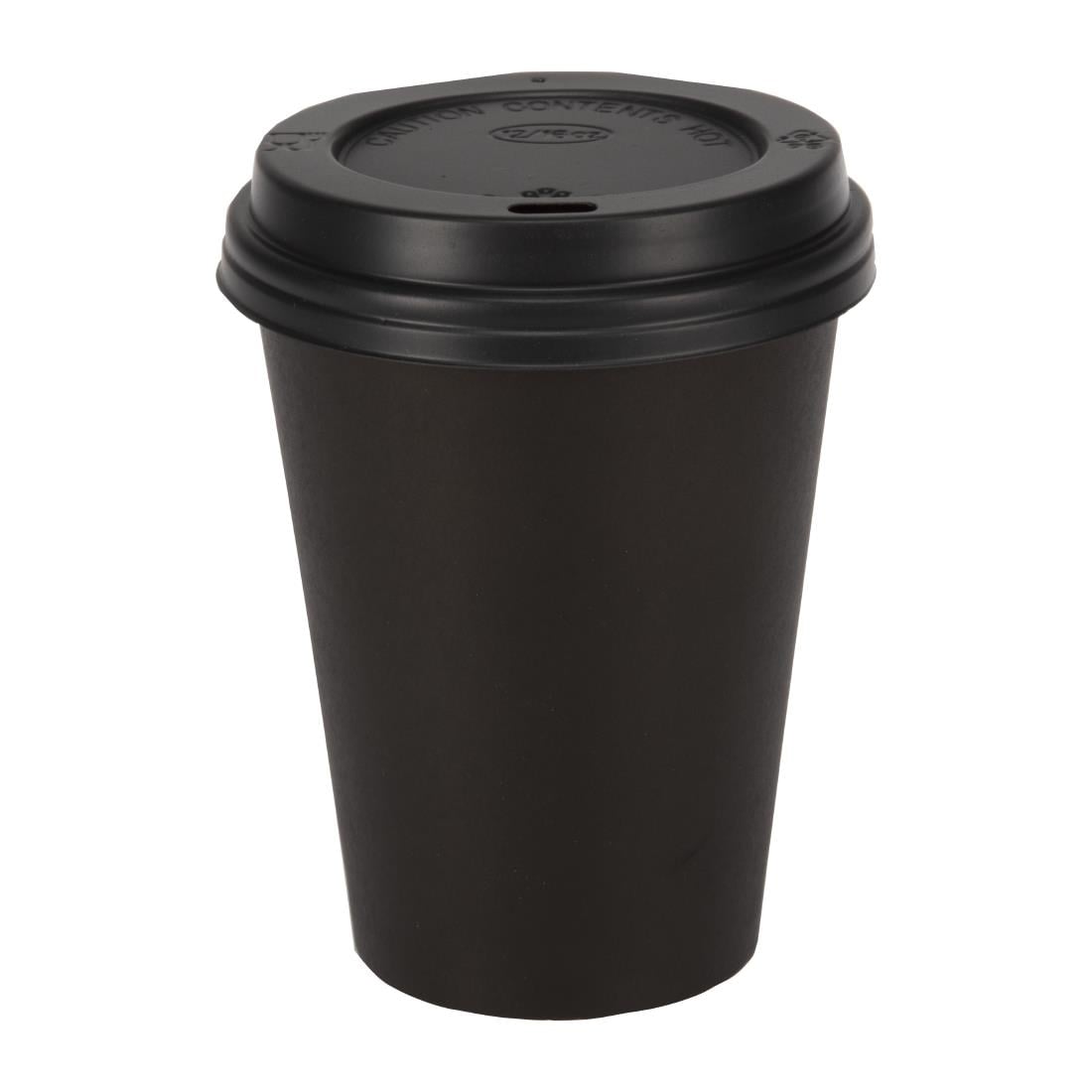 Fiesta Takeaway Coffee Cups Single Wall Black 340ml / 12oz • PAS-P_GF043