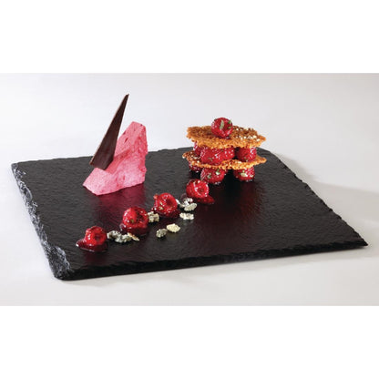 APS Slate Melamine Platter GN 1/3 • PAS-GF072