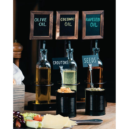 Olympia Olive Oil and Vinegar Bottle 250ml (6 Pack) • PAS-GM253