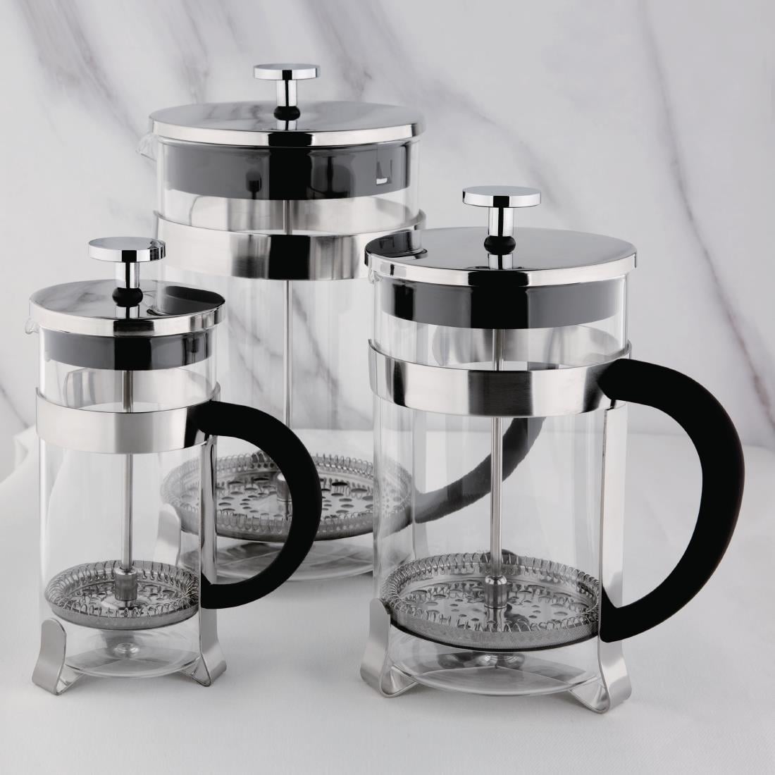Olympia Contemporary Glass Coffee Plunger 12 Cup • PAS-GF233