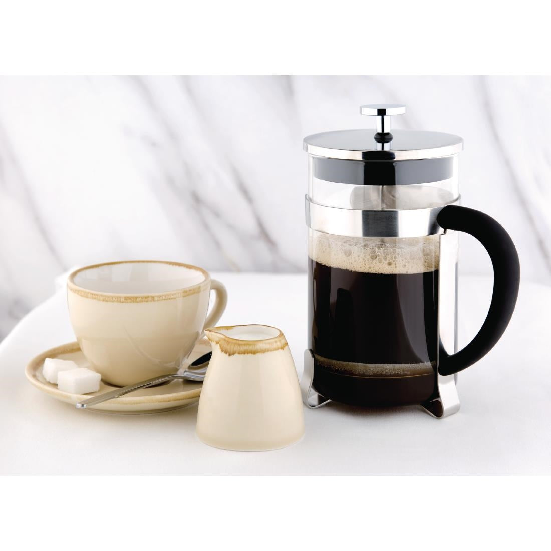 Olympia Contemporary Glass Coffee Plunger 6 Cup • PAS-GF231