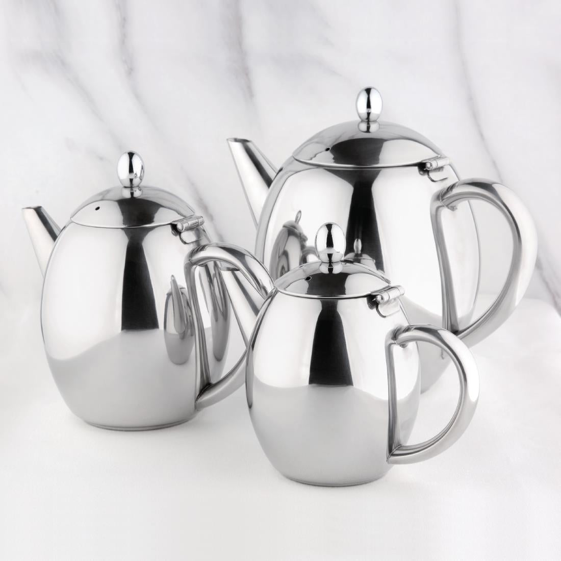 Olympia Richmond Stainless Steel Teapot 500ml • PAS-GF234