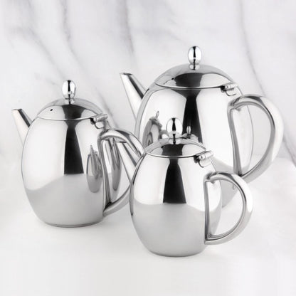 Olympia Richmond Stainless Steel Teapot 500ml • PAS-GF234