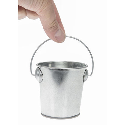Olympia Round Galvanised Bucket 70x80mm • PAS-GF246