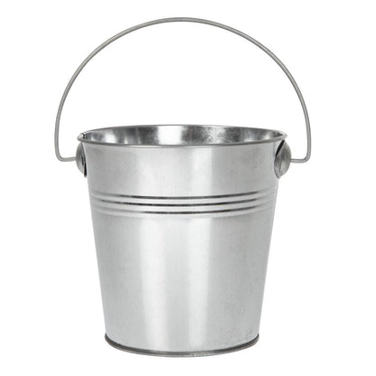 Olympia Round Galvanised Bucket 120x130mm • PAS-GF247