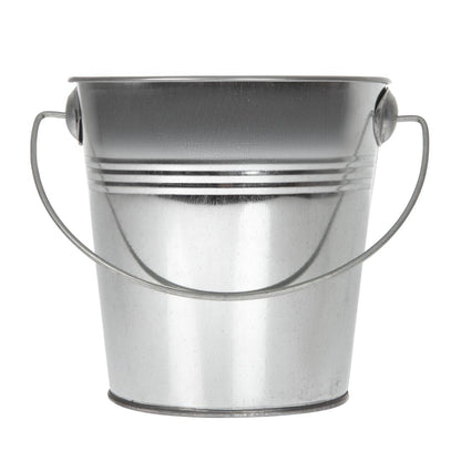 Olympia Round Galvanised Bucket 120x130mm • PAS-GF247