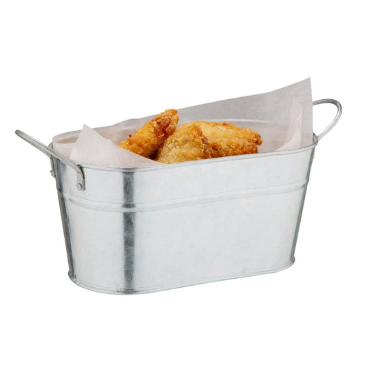 Olympia Rectangular Galvanised Tub 100x 200x110mm • PAS-GF249