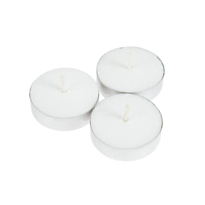 Olympia 4 Hour Tealights (100 Pack) (4 hour burn time. Pack quantity: 100.) • PAS-GF448