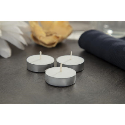 Olympia 4 Hour Tealights (100 Pack) (4 hour burn time. Pack quantity: 100.) • PAS-GF448