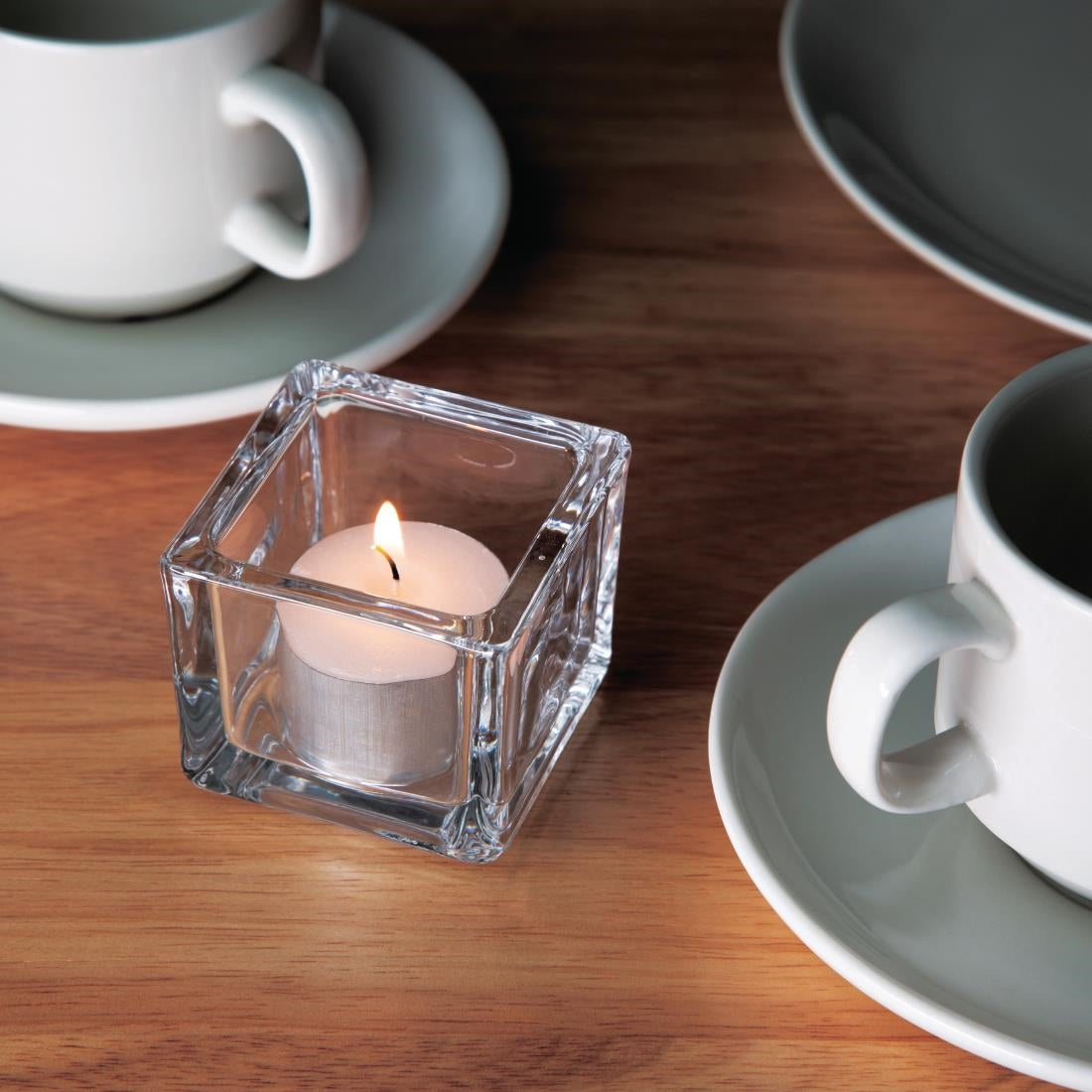 Olympia 8 Hour Tealights (75 Pack) (8 hour burn time | Pack quantity: 75.) • PAS-GF449