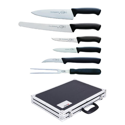 Dick 6 Piece Magnetic Knife Case Set (6 Piece knife set with magnetic case) • PAS-GF529