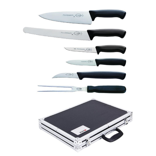 Dick 6 Piece Magnetic Knife Case Set (6 Piece knife set with magnetic case) • PAS-GF529