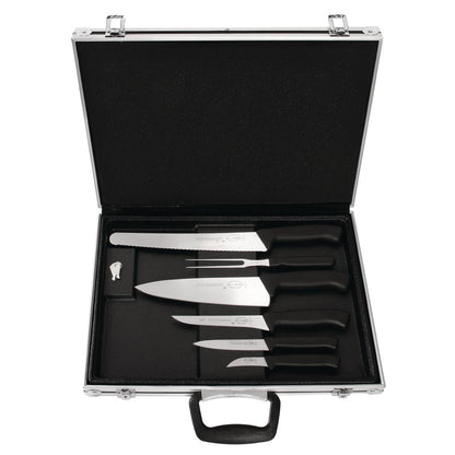 Dick 6 Piece Magnetic Knife Case Set (6 Piece knife set with magnetic case) • PAS-GF529