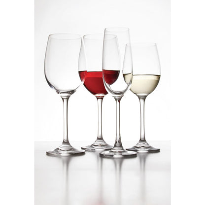 Olympia Modale Crystal Wine Glasses 395ml (6 Pack) • PAS-GF727