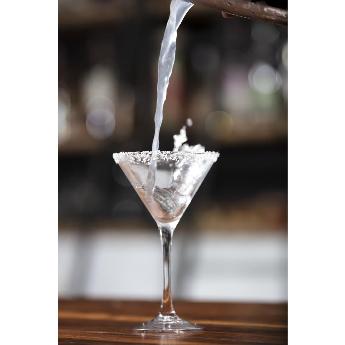 Olympia Bar Collection Crystal Martini Glasses 275ml (6 Pack) • PAS-GF731