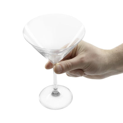 Olympia Bar Collection Crystal Martini Glasses 275ml (6 Pack) • PAS-GF731