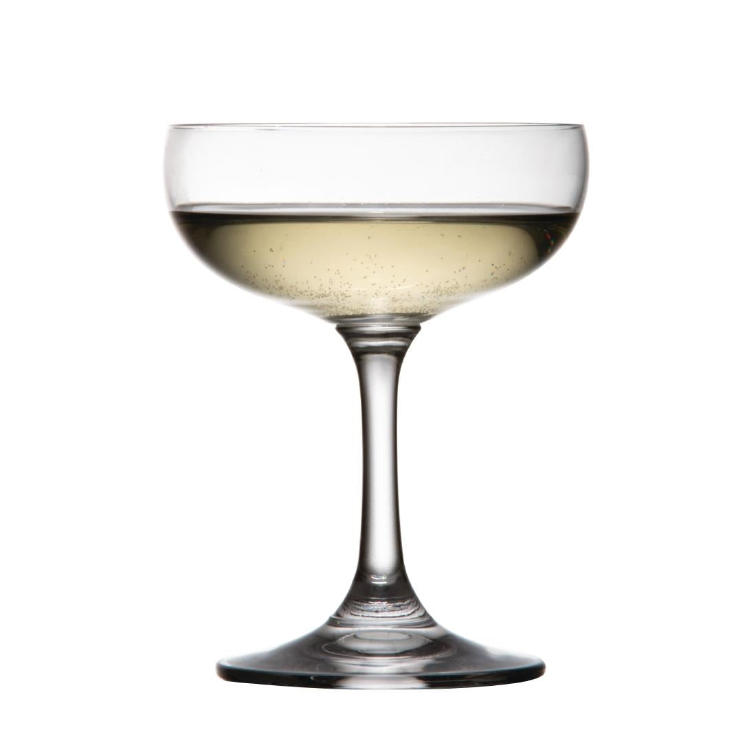 Olympia Bar Collection Crystal Champagne Glasses 200ml (6 Pack) (Pack of 6) • PAS-GF732