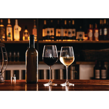 Olympia Chime Crystal Wine Glasses 495ml (6 Pack) • PAS-GF734