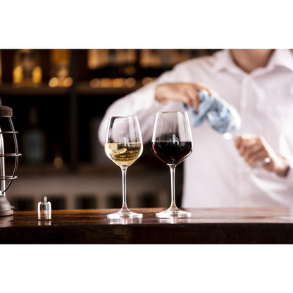 Olympia Chime Crystal Wine Glasses 365ml (6 Pack) • PAS-GF733