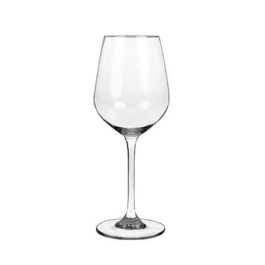 Olympia Chime Crystal Wine Glasses 365ml (6 Pack) • PAS-GF733